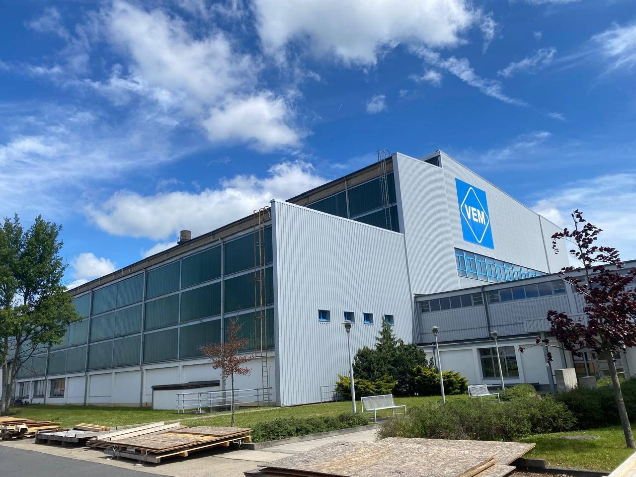 VEM drive and motor manufacturing facility in Germany — WERT's partner